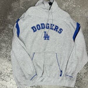 Vintage Los Angeles Dodgers Baseball Hoodie by Lee Sports Men’s 2XL